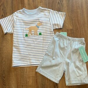 Boys Dog short set